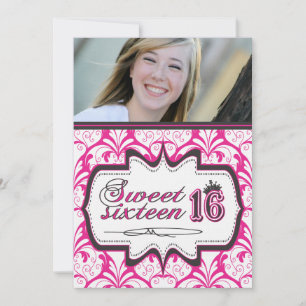 Doce 16 Convite - Personalizável