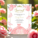 Doce 16 Foto Orçamento Convite Fotográfico Pink Bo<br><div class="desc">Celebre seu Sweet 16 da forma mais encantadora! Nossos convites cor-de-água,  cor-de-rosa floral,  enfeitados com borboletas delicadas,  dão o tom para uma celebração caprichosa. Completem-nos com o nosso espetacular confete para um pop alegre! Transforme seu partido em um florescimento eufórico e crie memórias tão coloridas quanto nossos convites.</div>