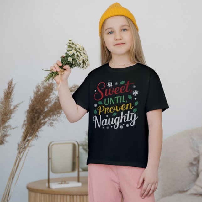 Doce até malandro comprovado | Camisetas de Natal  (Criador carregado)