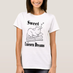 Doce Camiseta dos Sonhos do Unicórnio - BL
