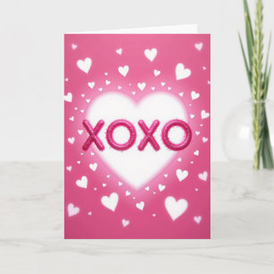 Doce Cartão de Amor Sincero Xoxo