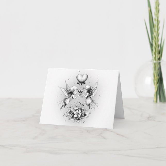 Doce cartão de Dia dos Namorados 3 (Frente)