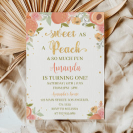 Doce Como Primeiro Convite De Aniversário De Pêsse