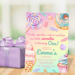 Doce Convite de Aniversário