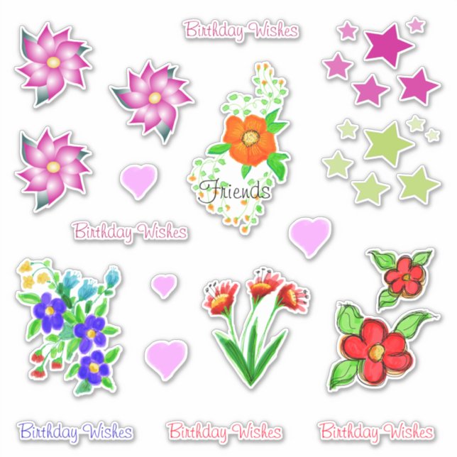 Doce decalque Floral (Frente)
