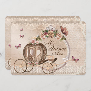 Doce Dezesseis Quinceanera - Convites de Aniversár