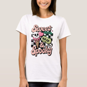 Doce Doce e Spooky - Pullover do Halloween de Kawa