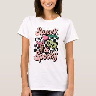 Doce Doce e Spooky - Pullover do Halloween de Kawa