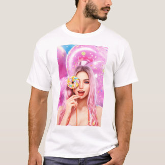 Doce e Diversão: Feliz T-Shirt De Noz