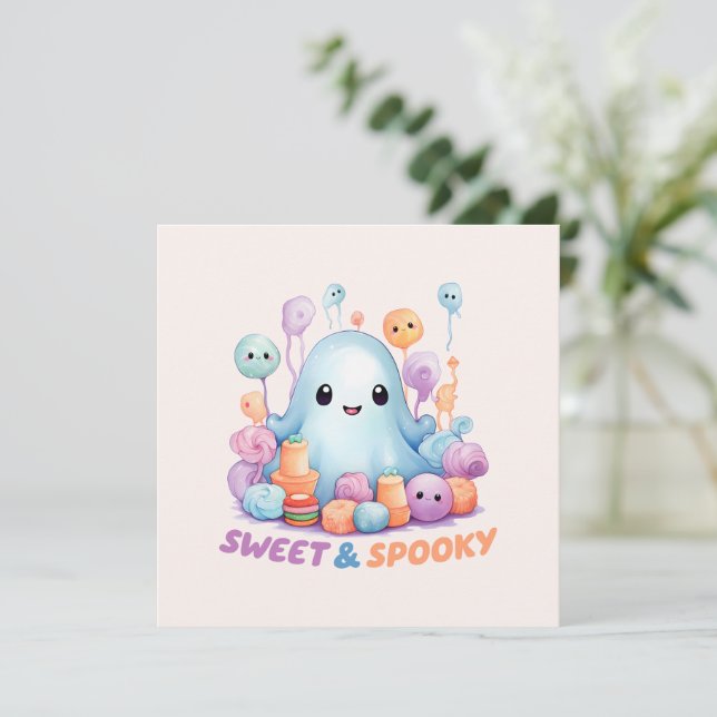 Doce e Spooky - Ghoul Azul Pastel (Em pé/Frente)