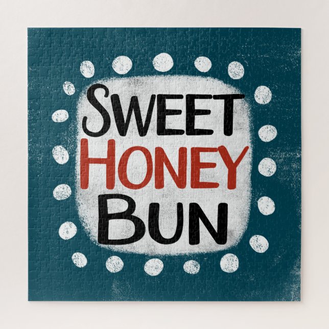Doce Honey Bun Jigsee Quebra-cabeça (Vertical)