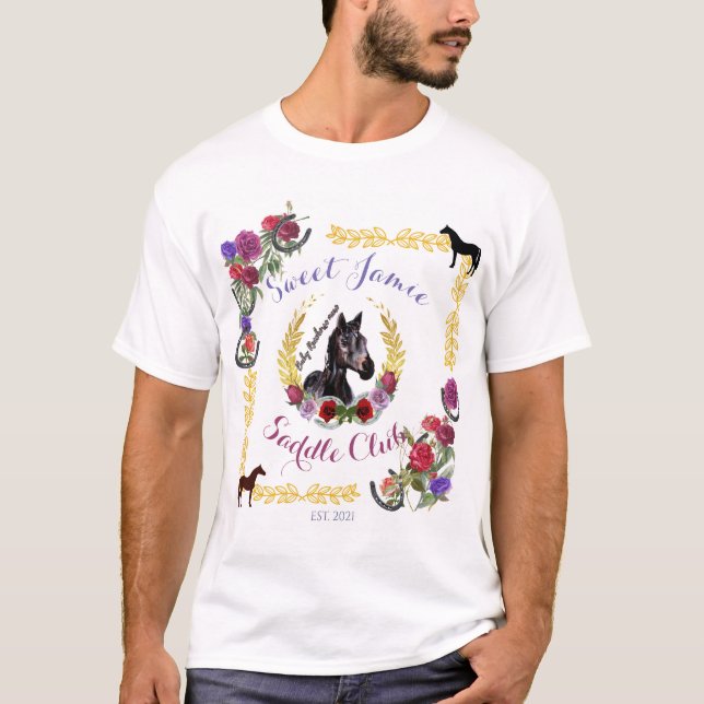 doce Jamie Saddle Club T-Shirt (Frente)