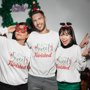 doce, mas retorcido, camisa de natal