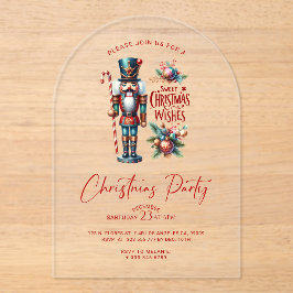 Doce Natal Deseja Que Festa De Noz-Cacker Convide