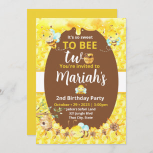 Doce para ser dois convite