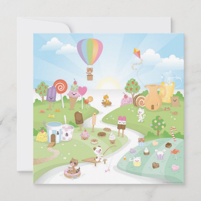 Doce paraíso de verão! (Frente)