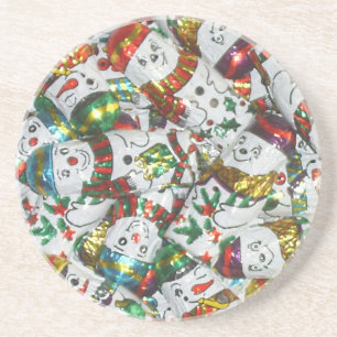 Doce porta copos de Snowmen