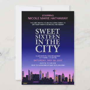 Doce Poster de 16 filmes Convite de festas