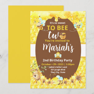 Doce ser dois convite