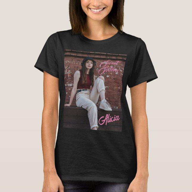 Doce Sessenta Camisa com foto personalizada de nom (Frente)