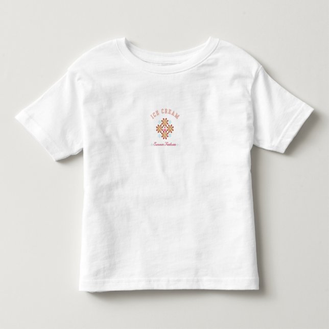 Doce Vibração de Verão – Camiseta com Logo de Sorv (Frente)