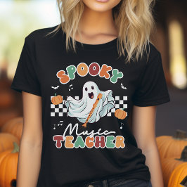 Docente de Música Spooker Ghost T-Shirt