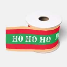 Doces de Natal & Ho Ho Stripe Vermelho/Verde prese