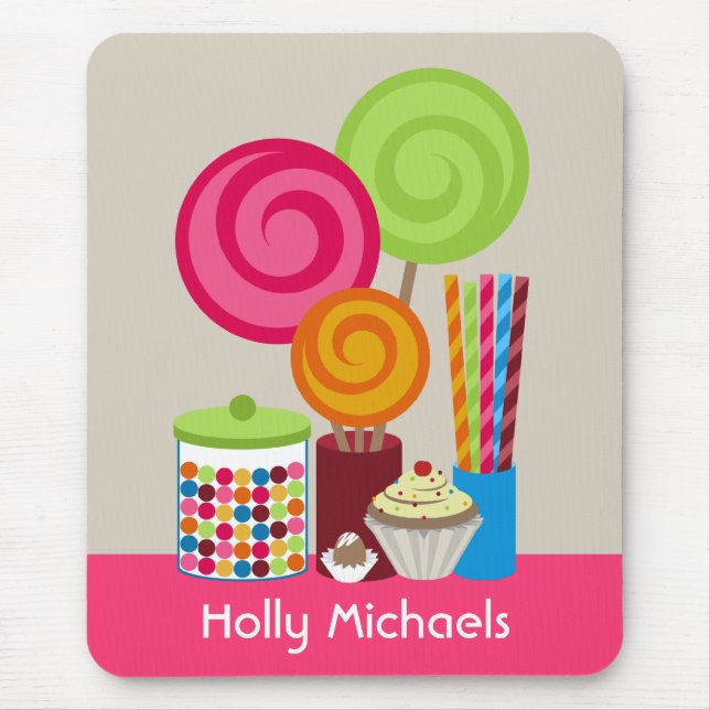 Doces & doces Mousepad (Frente)