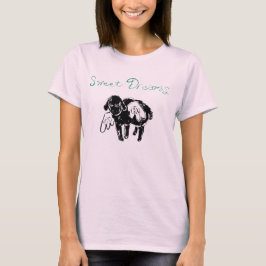 Doces Sonhos Camisa Negra De Ovelha