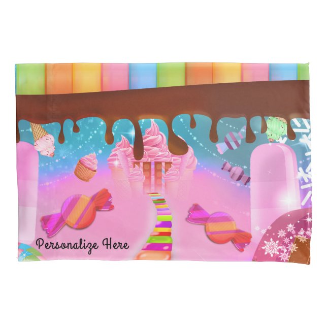 Doces Sonhos Personalizados Nome Personalizado Ter (Frente)