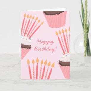 Docinho Feliz Cartão de Aniversário