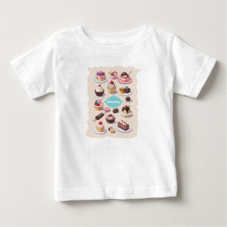 Docinhos camiseta de camiseta fina