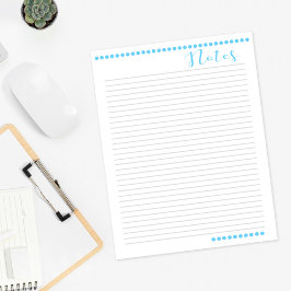 Documento de Notas Vinculadas | Azul-bebê