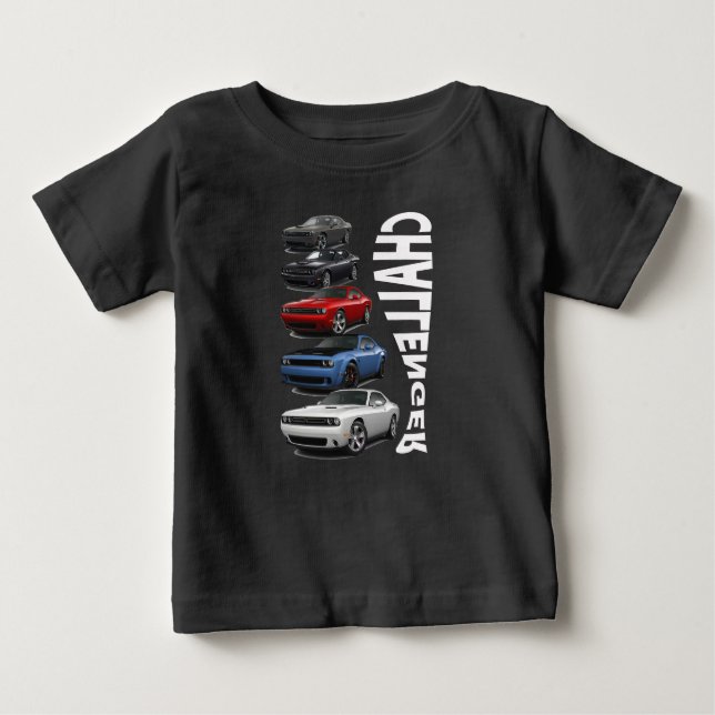 Dodge Challenger SRT T-Shirt (Frente)