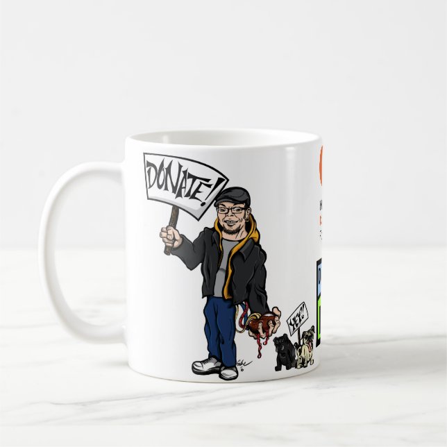 Doe a caneca de café (Esquerda)