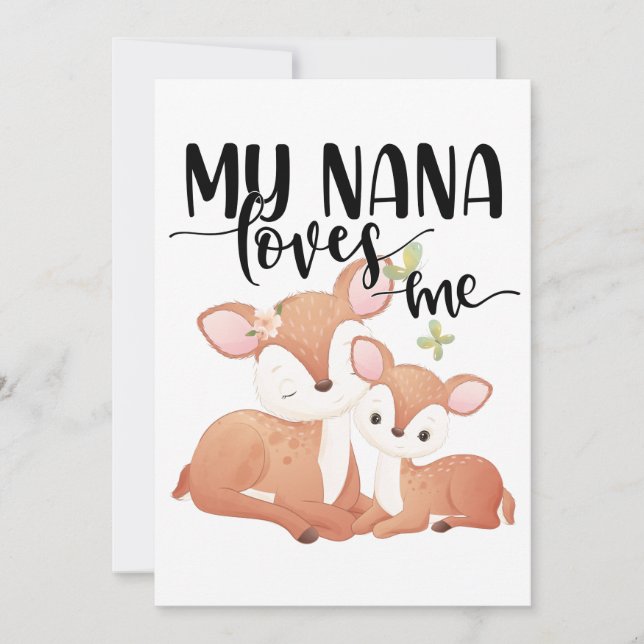 Doe and Fawn Minha Nana me ama (Frente)
