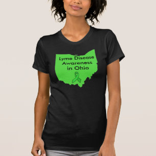 Doença de Lyme na Camisa de Fita de Consciência de