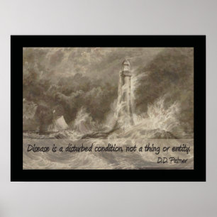 Doença é um Poster de Saúde para a Condição Pertur