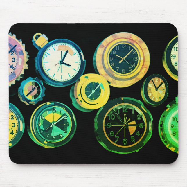 Does Anyone Really Know What Time It Is Mousepad (Frente)