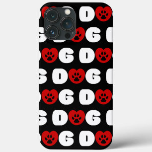 Dog Love Heart Case-Mate capas de iphone