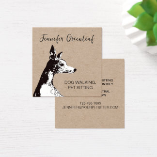 Dog walking Business Card