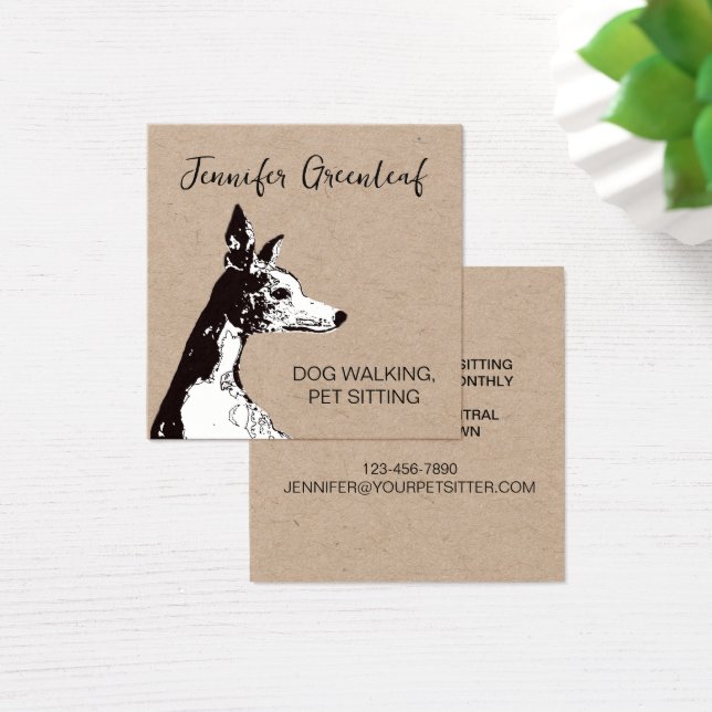 Dog walking Business Card (Mesa)