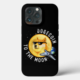 Dogecoin Para A Moon Funny Cryptocurrency Meme Mou