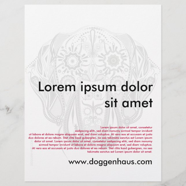 Doggen Flyer / Folha de arremesso (Verso)