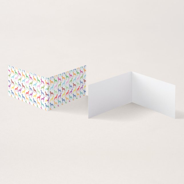 Doggen Weihnachtskarten (Interior e exterior)