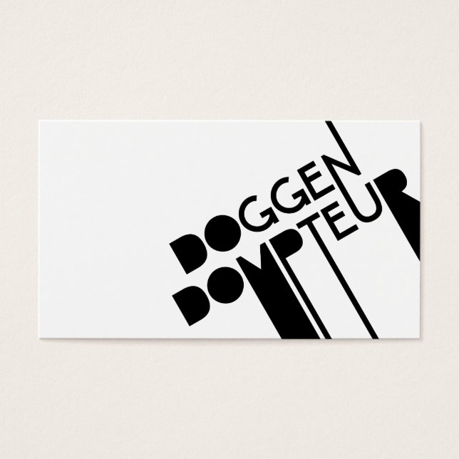 Doggendompteur (Frente)