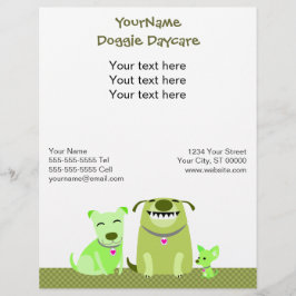 Doggie Daycare/Dog Walker Promocional Flyer