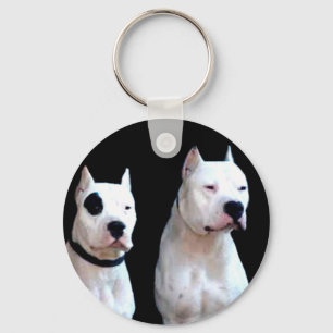 Dogo Argentino chaveiro