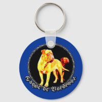 Dogue de Bordeaux chaveiro
