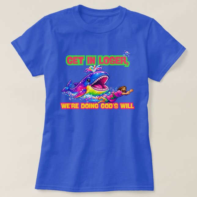 Doing God's Will T-Shirt (Frente do Design)